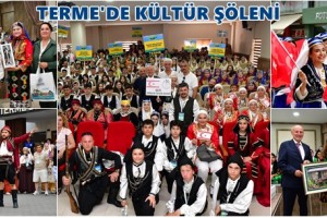 Halk Oyunları Şenliği Renkli Görüntülerle Başladı
